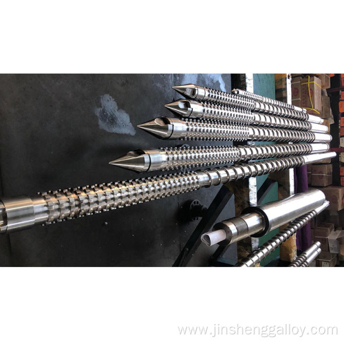 Bimetallic injection Machines screw barrel